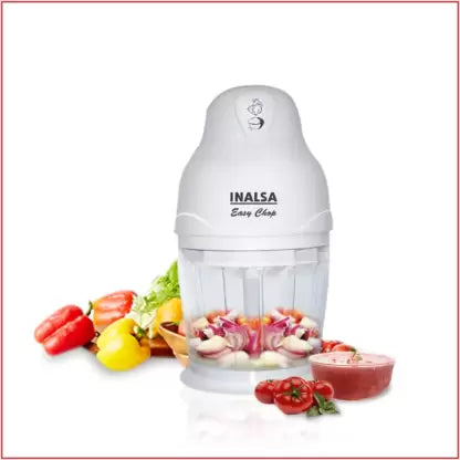 Inalsa Easy Chop Vegetable & Fruit Chopper  (User Manual, Warranty Card, Chopper Set With Blade & Whisker) Inalsa Easy Chop Vegetable & Fruit Chopper  (User Manual, Warranty Card, Chopper Set With Blade & Whisker)